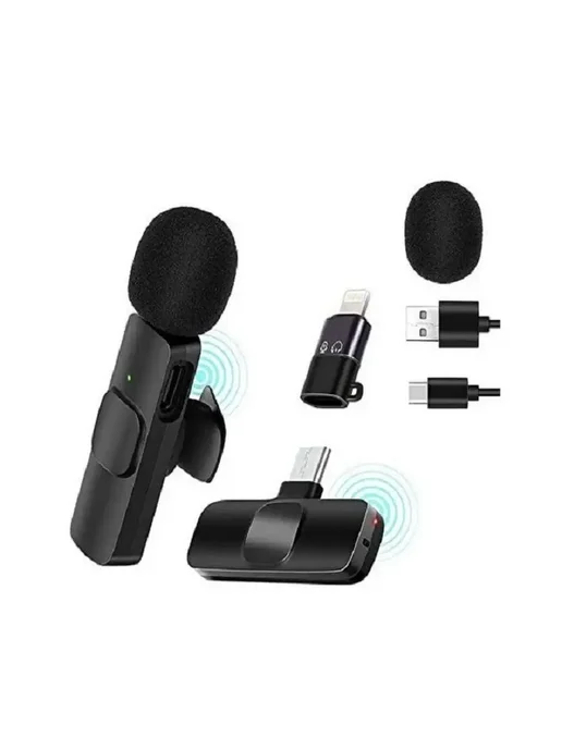 GOODSTORAGE Микрофон петличный Wireless Microph. K8, черный, фото 8