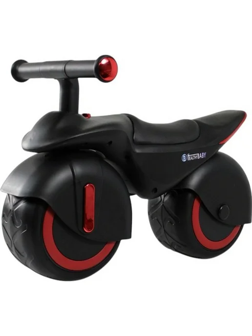 RIVERTOYS Детский беговел (HB-222) коричневый, черный, фото 2