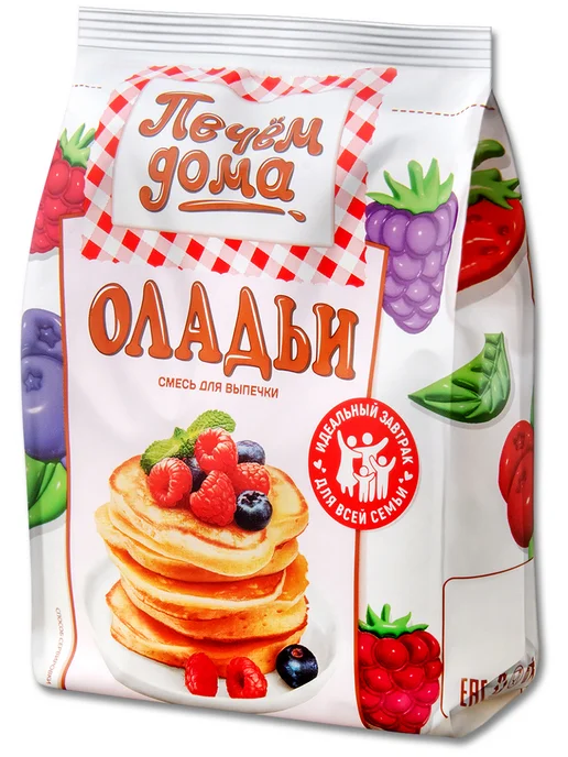 Русский Продукт Смесь для выпечки оладьев и блинов Печем дома, 250 г, 250 г, фото 5