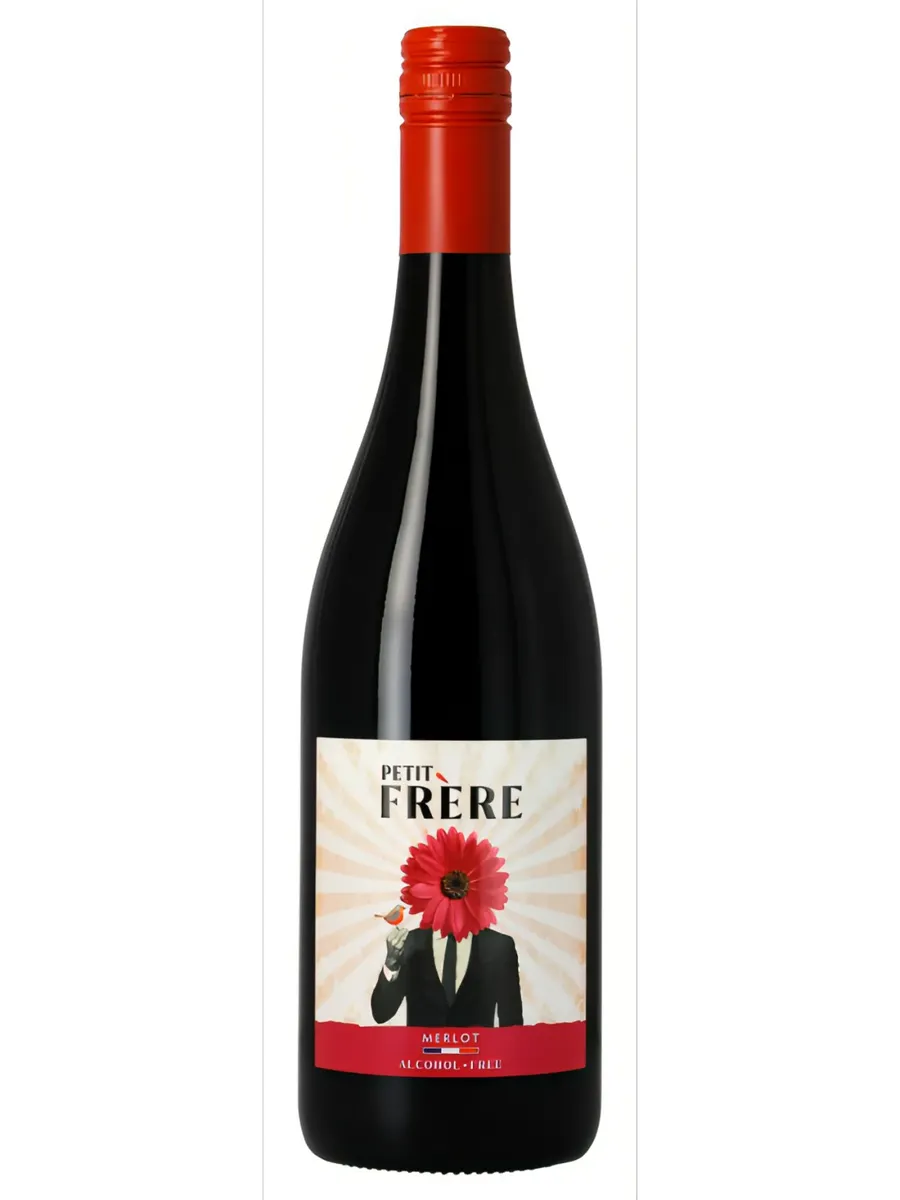 Безалкогольное вино Petit Frere красное 750 мл, Франция
