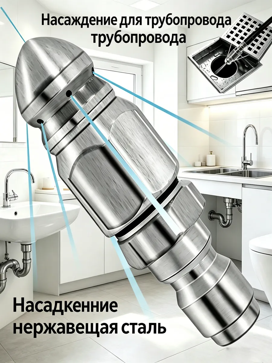 Канализационная струйная форсунка