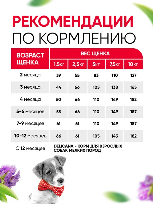 Сухой корм Delicana для собак, мелкие, щенки, говядина, 0,4 кг, фото 8