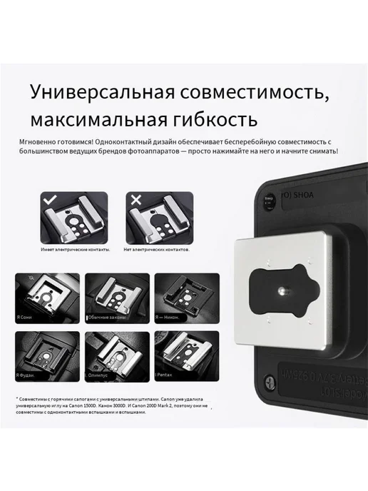 Ulanzi Вспышка SL03 Spark Lite Black, вариант, фото 2
