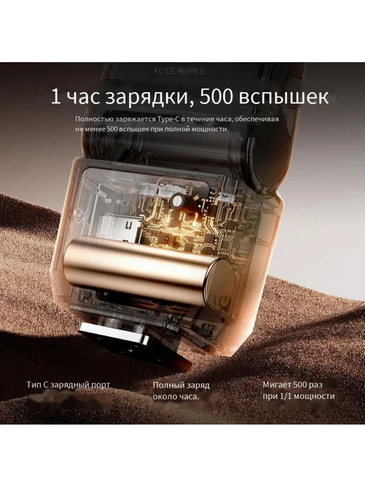 Ulanzi Вспышка SL03 Spark Lite Black, вариант, фото 6