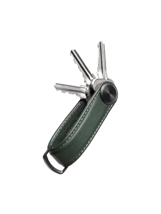 Ключница Key Organiser Pro Leather, зеленый Orbitkey