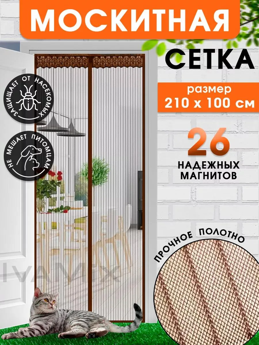 Москитная сетка на дверь