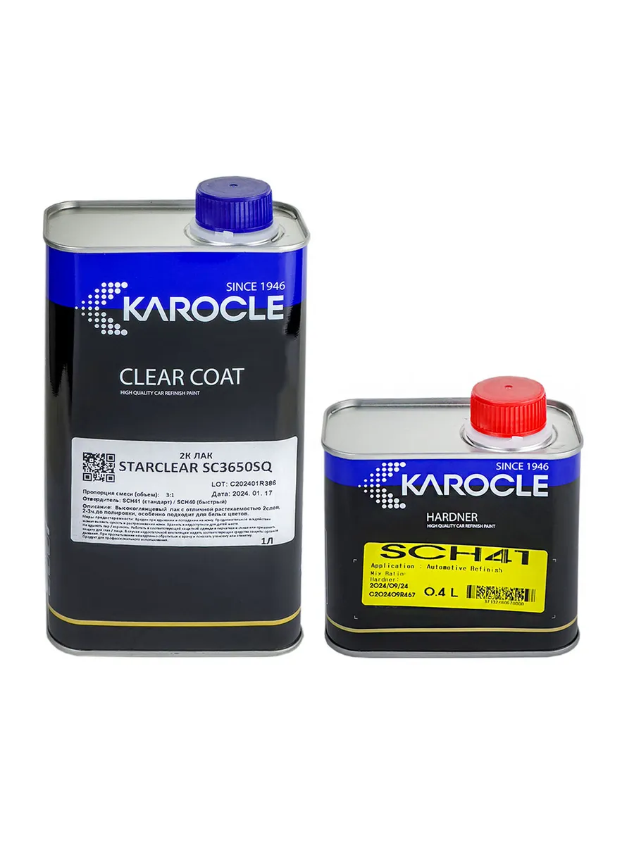Карокль Лак 1 л. SC3650SQ-1L + отв SCH41-0.4L