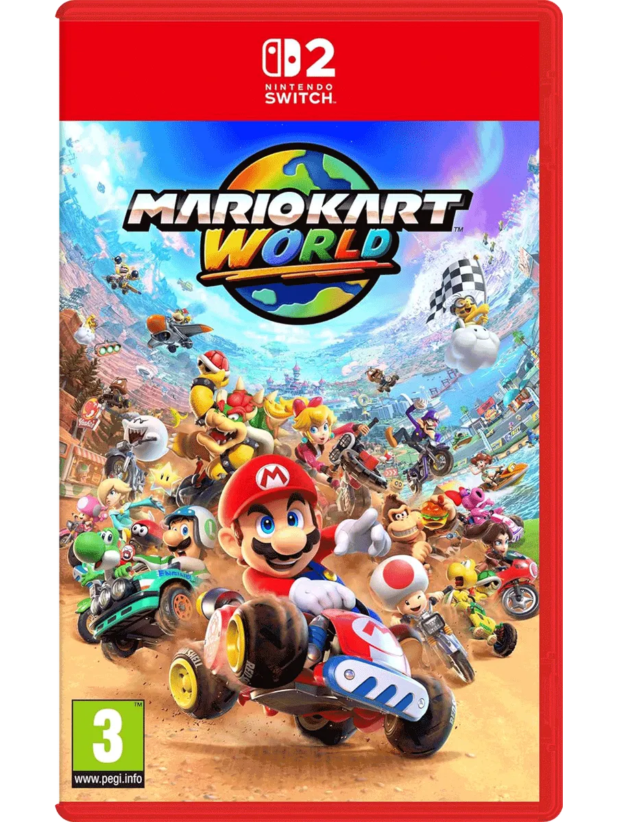 Mario Kart World для Nintendo Switch 2 (Русская версия)