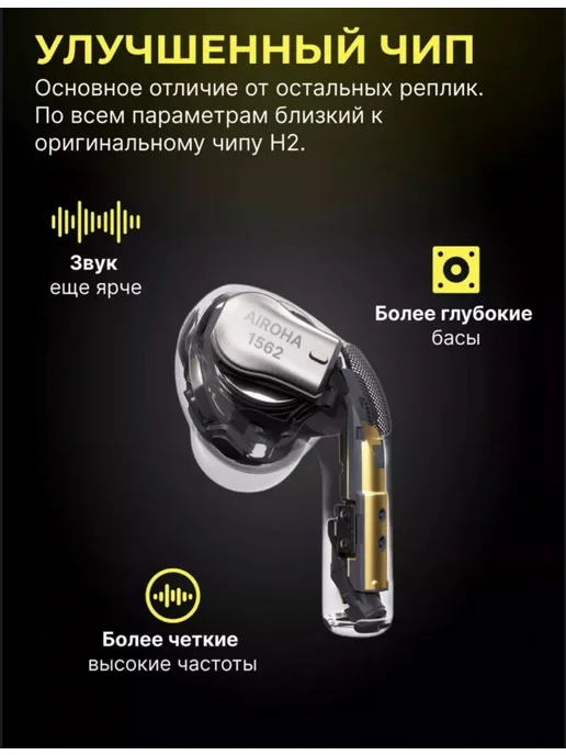 Наушники беспроводные Airpods Pro 2 3 4 для iPhone и android Apple