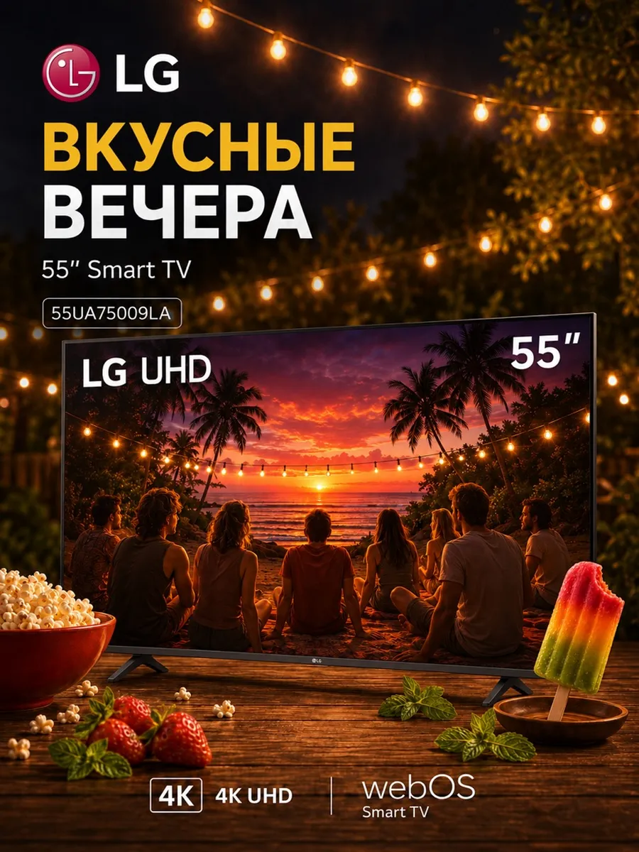 Телевизор LED 55UA75009LA.ARUG