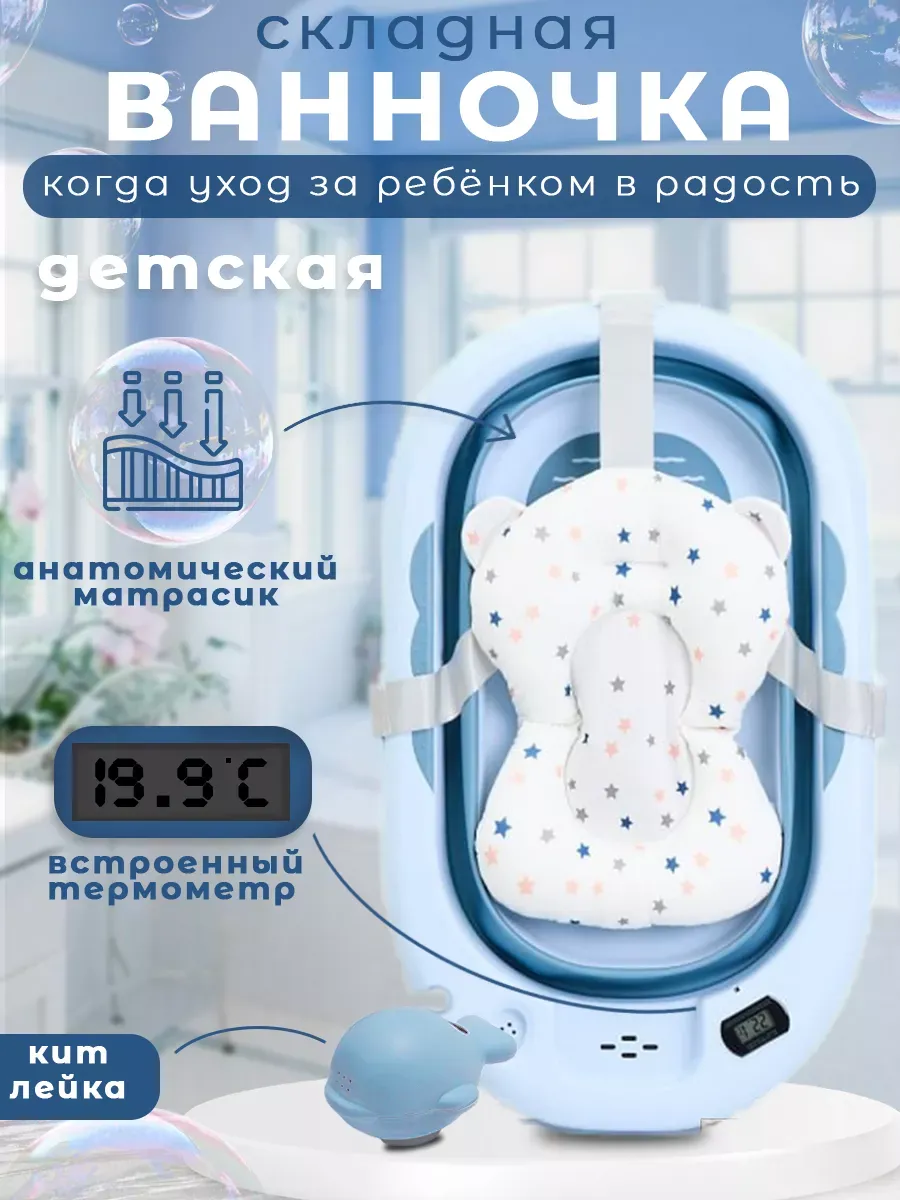 Детская ванна Agex Aqua, Blue