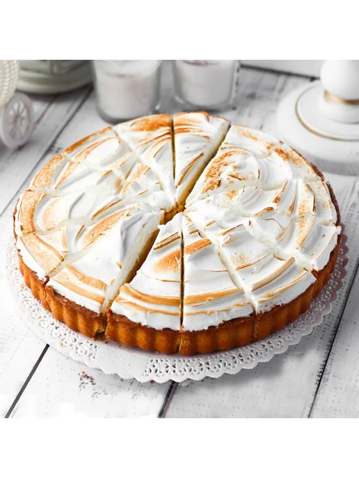 Dessert Fantasy Торт Лимонный с меренгой, 1288 гр, 1288 г, фото 3