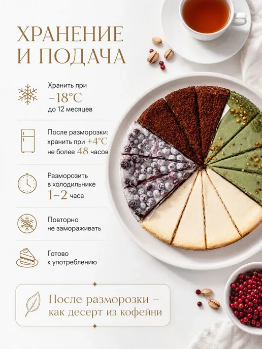 Dessert Fantasy Торт Лимонный с меренгой, 1288 гр, 1288 г, фото 8