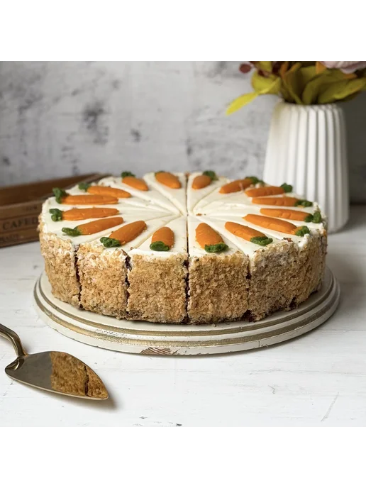 Dessert Fantasy Торт Клубничный, 1400 гр, 14 порций, 2320 г, фото 6