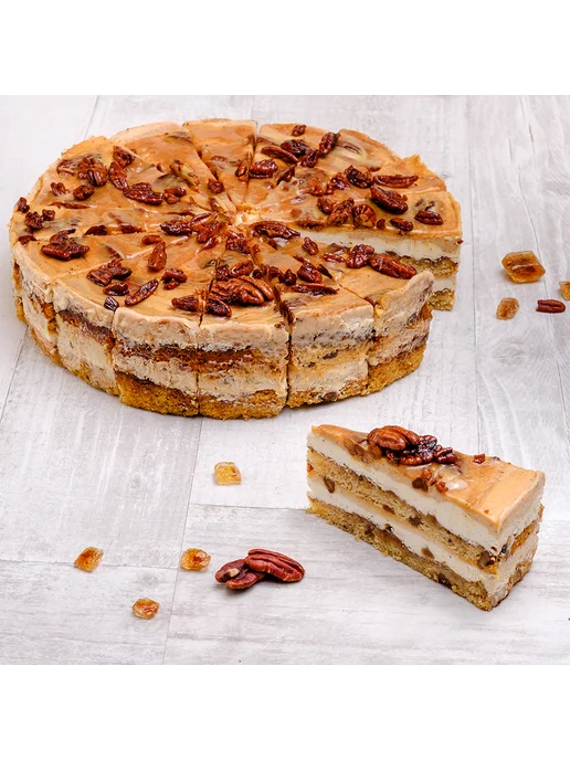 Dessert Fantasy Торт Синнокейк с корицей, 2400 гр, 16 порций, 2,4 кг, фото 4
