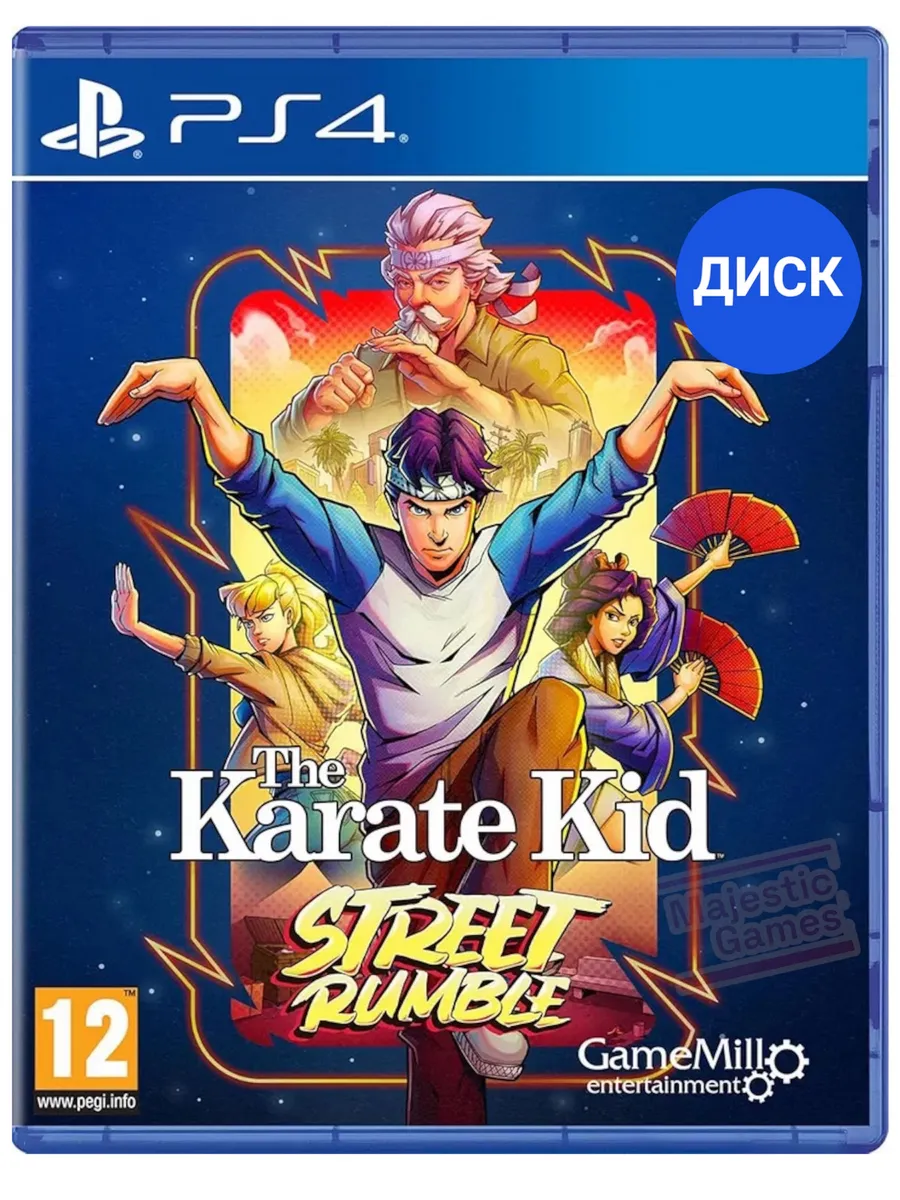 Игра The Karate Kid Street Rumble PlayStation 4, PS4, Диск
