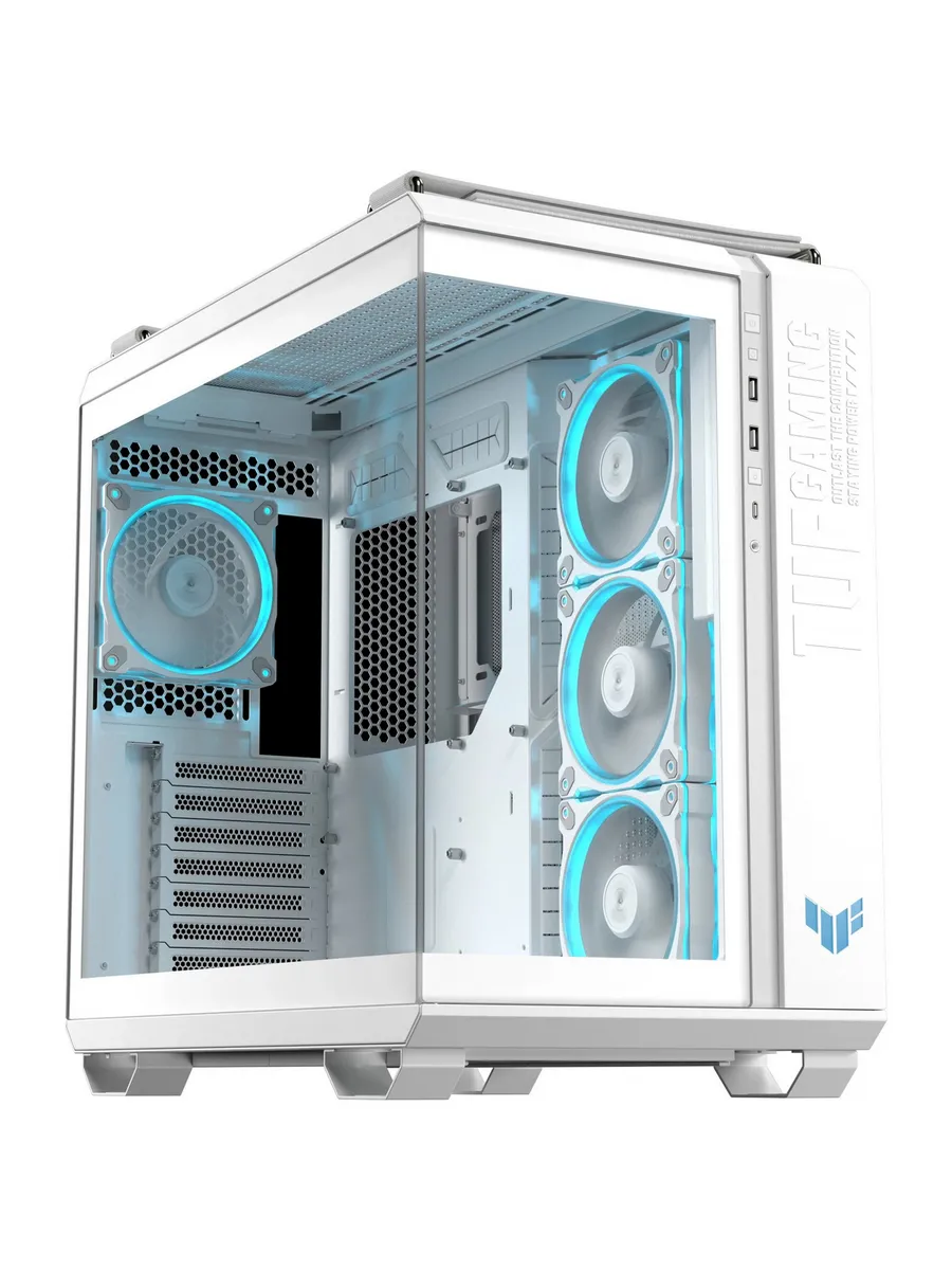 Корпус TUF GAMING GT502 HORIZON T G ARGB WHITE Middle Towe