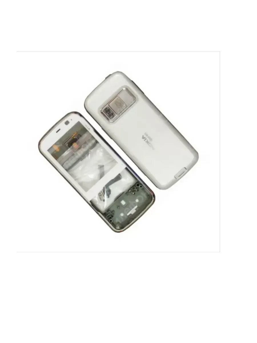 Корпус Nokia N79 бело-серый