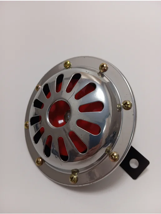 Сигнал звуковой электрический 12V, 2 шт, в упаковке 780 г, фото 5