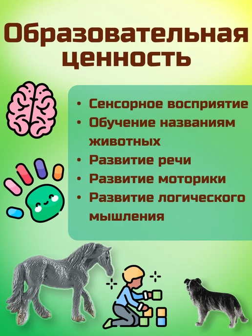 KD Набор мини-фигурок домашних животных (12 шт), 12 шт, фото 3