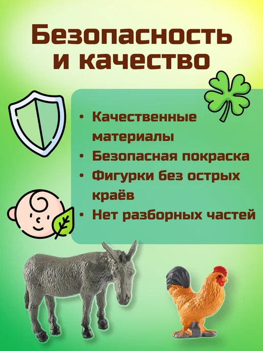 KD Набор мини-фигурок домашних животных (12 шт), 12 шт, фото 4