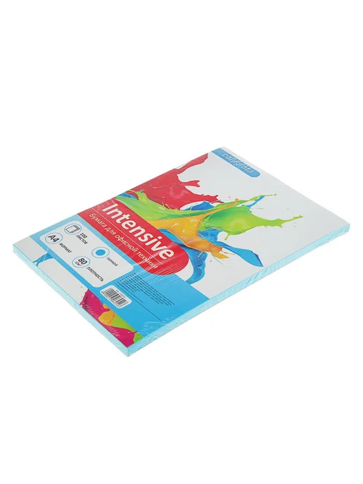 Бумага -Лучшее-детям- Цветная A4, 80 г/м², 100 листов, голубой, фото 2