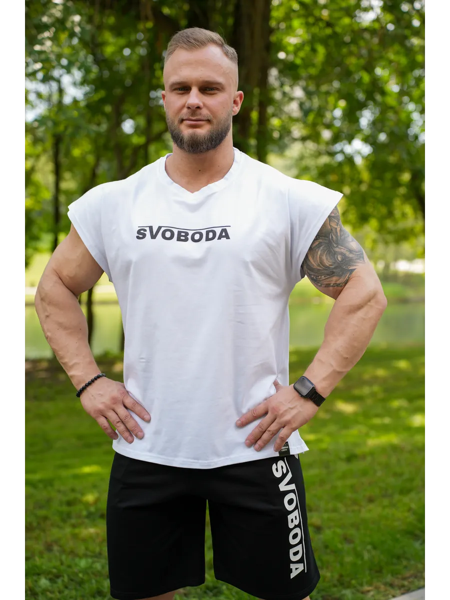 Майка спортивная "SVOBODA"