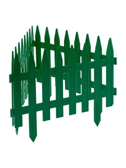 PALISAD Пластиковый декоративный заборчик 28х300 см 65005, 28x300 см