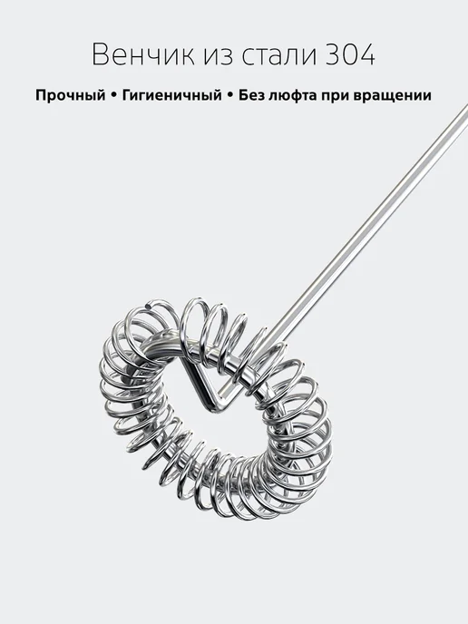 ZESTEN Капучинатор, вспениватель молока, черный, фото 5