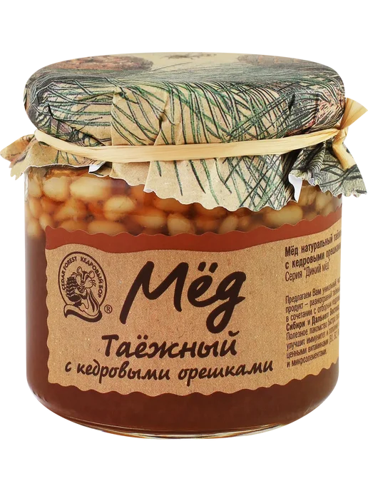 Мед Кедровый Бор Таежный, вариант, фото 2