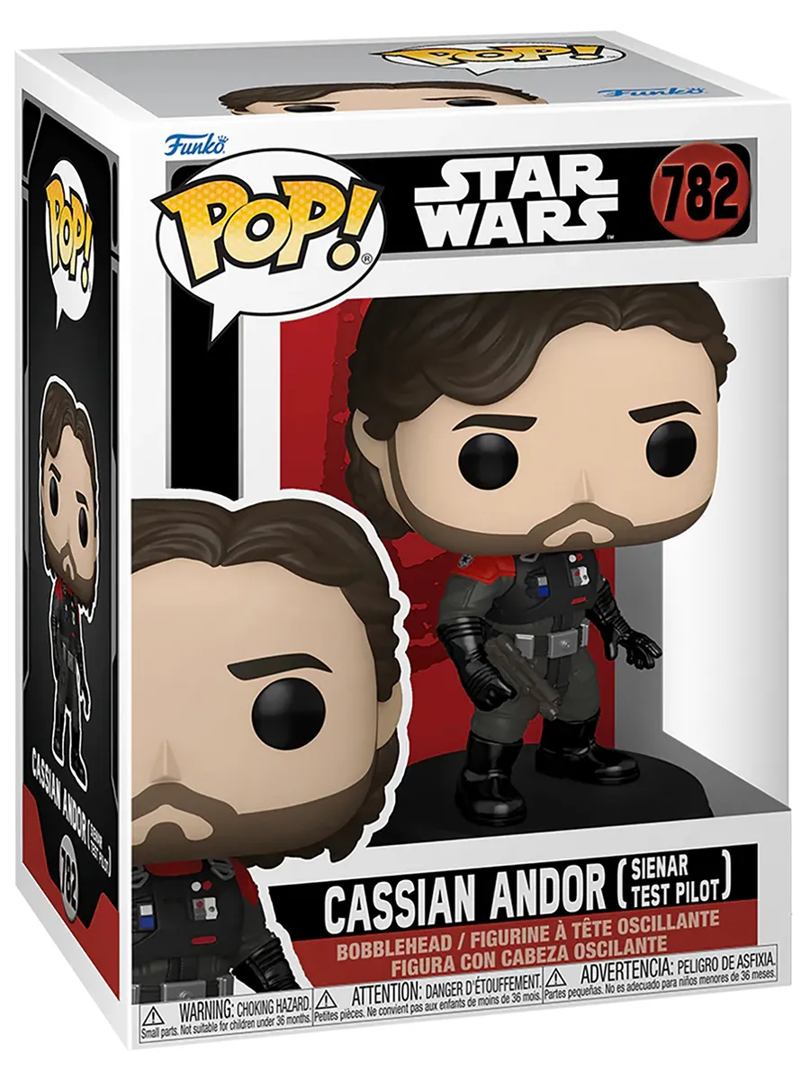 Фигурка Funko POP! Bobble Star Wars Andor S3 Cassian Andor