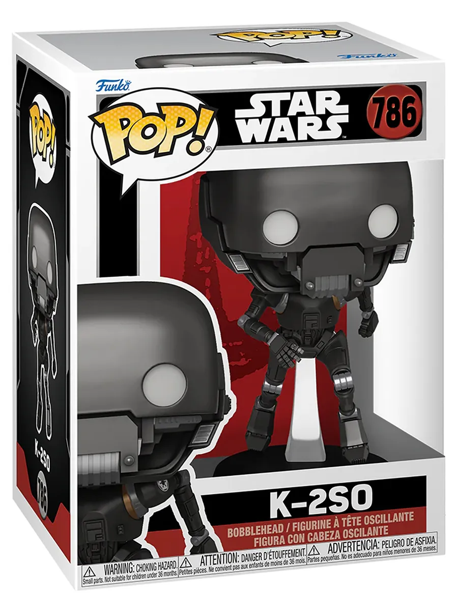 Фигурка Funko POP! Bobble Star Wars Andor S3 K-2SO (786)