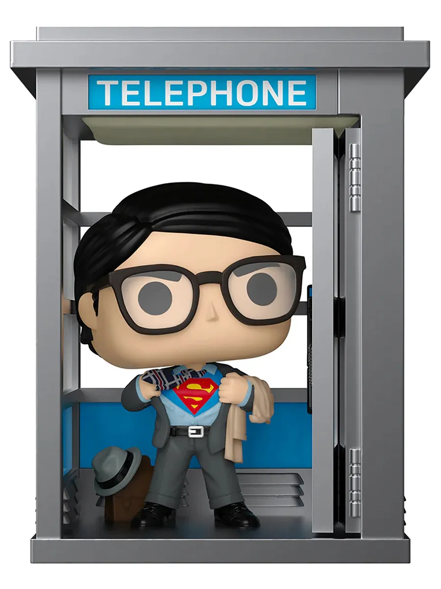 Фигурка Funko POP! Deluxe DC Superman 2025 Superman w/Booth