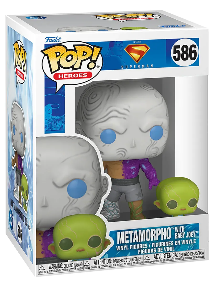 Фигурка Funko POP! DC Superman 2025 Metamorpho w/Baby Joey