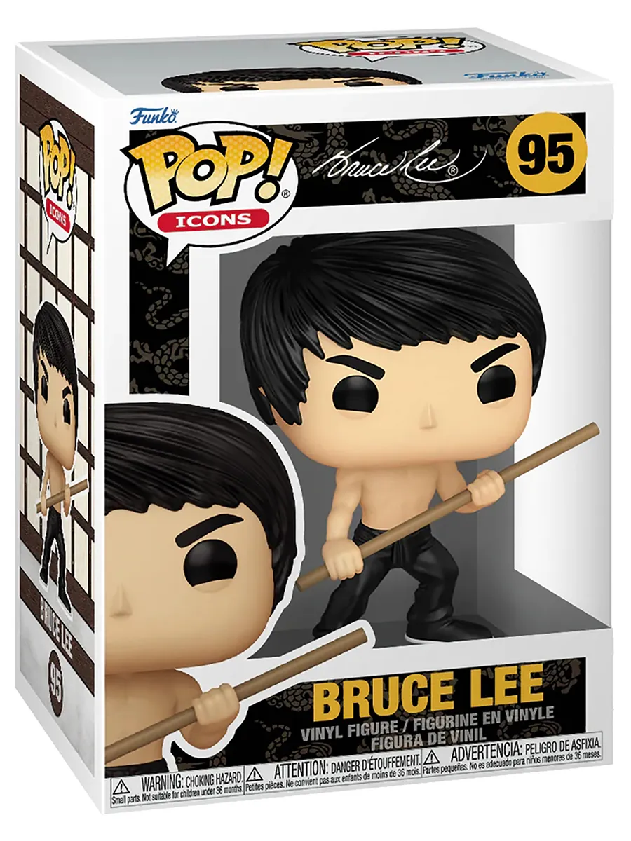 Фигурка Funko POP! Icons Bruce Lee Bruce Lee (Dynamic)