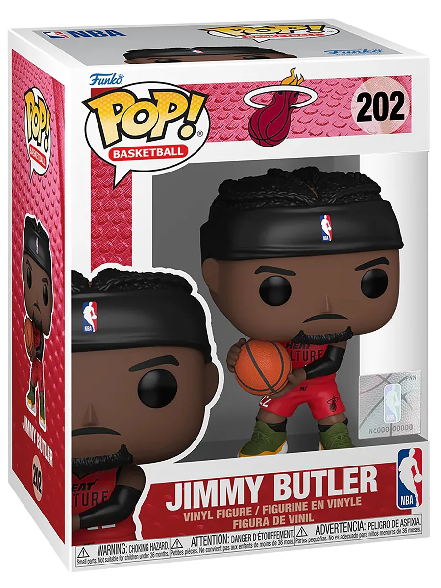 Фигурка Funko POP! NBA Heat Jimmy Butler (City Edition 24-25