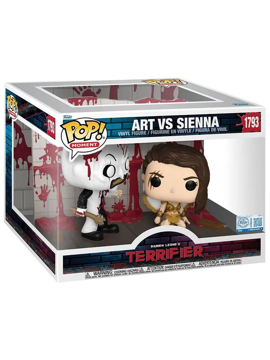 Фигурка Funko POP! Moment Terrifier 2 Art vs Sienna (Exc)