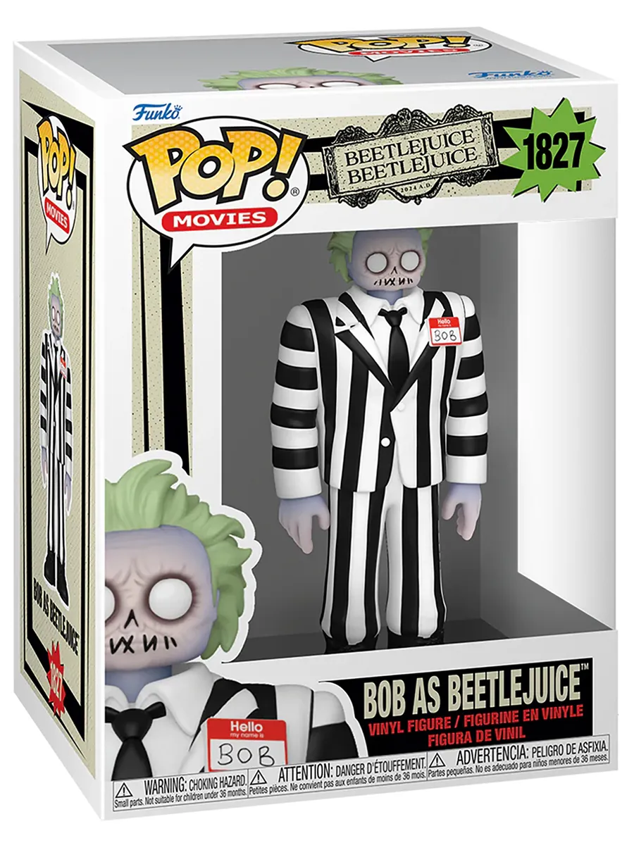 Фигурка Funko POP! Beetlejuice 2 S2 Bob as Beetlejuice
