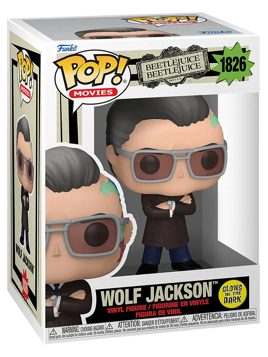 Фигурка Funko POP! Movies Beetlejuice 2 S2 Wolf Jackson (GW)