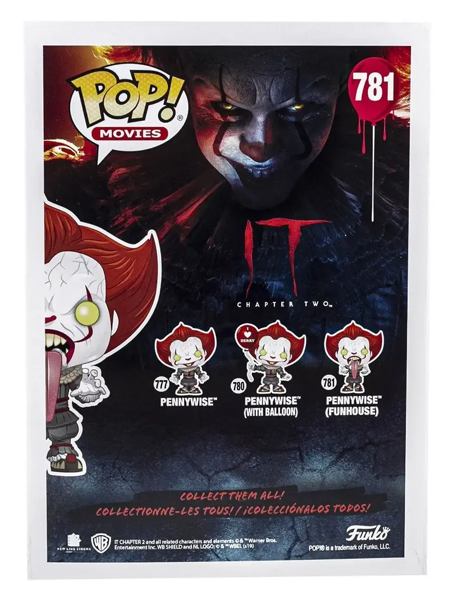Фигурка Funko POP! Movies IT Chapter 2 Pennywise Funhouse Фигурка Funko POP! Movies IT Chapter 2 Pennywise Funhouse
