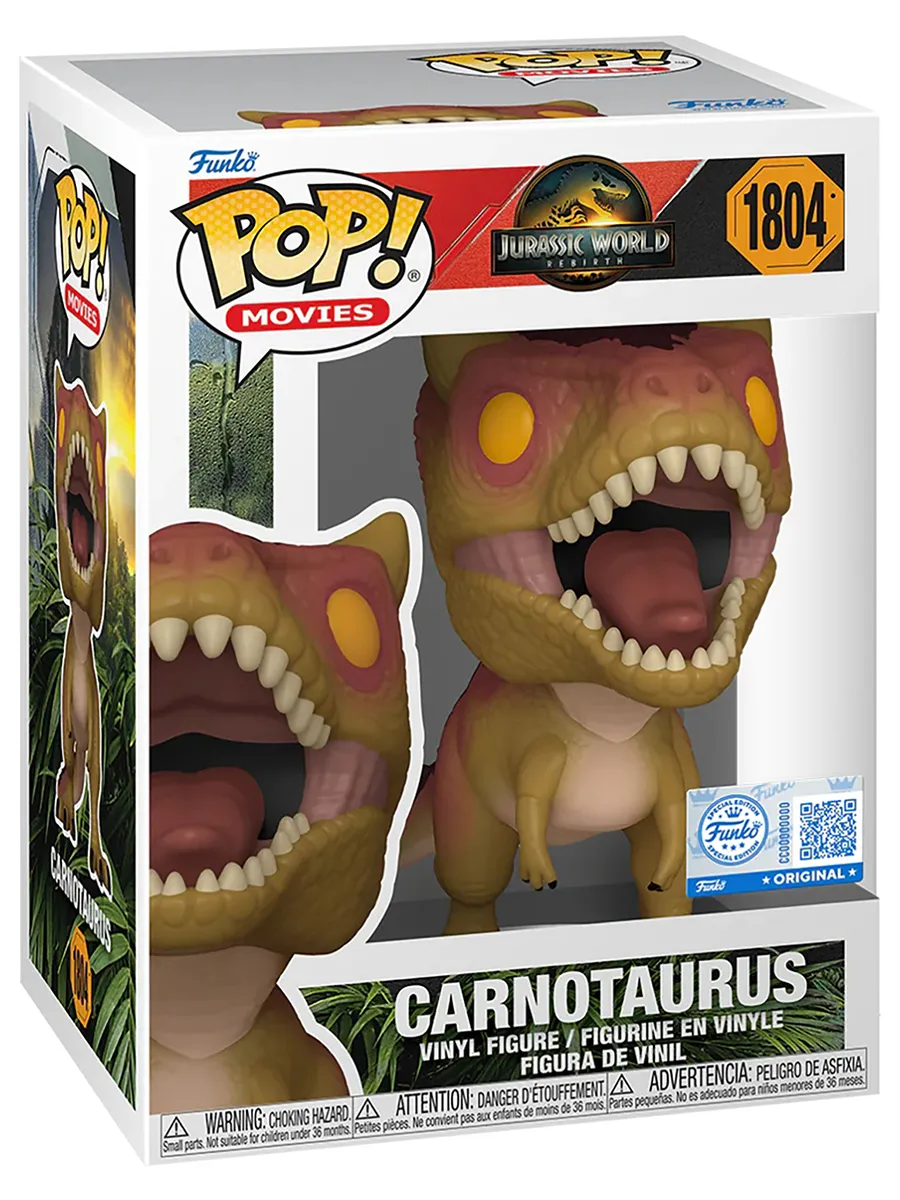 Фигурка Funko POP! MoviesJurassic World Rebirth Carnotaurus