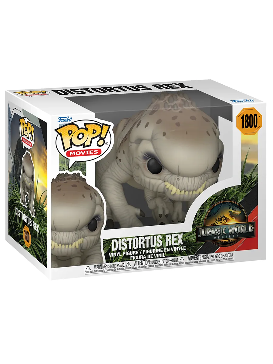 Фигурка Funko POP! Jurassic World Rebirth Distortus Rex