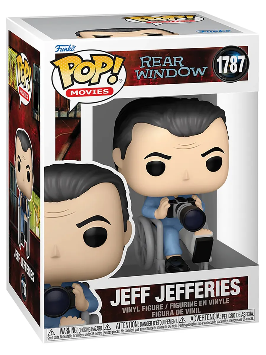 Фигурка Funko POP! Movies Rear Window Jeff Jefferies (1787) Фигурка Funko POP! Movies Rear Window Jeff Jefferies (1787)