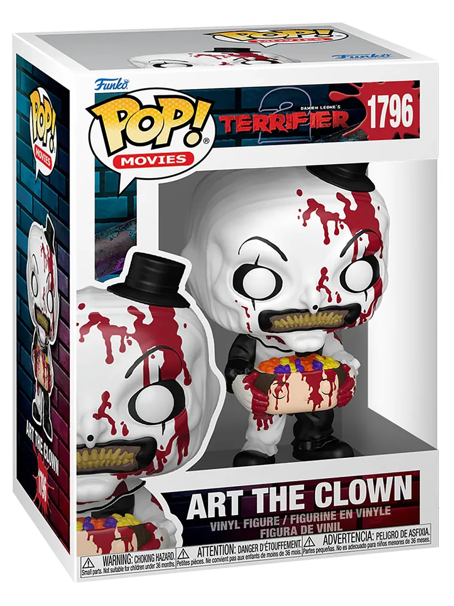 Фигурка Funko POP! Movies Terrifier 2 Art The Clown w/Head Фигурка Funko POP! Movies Terrifier 2 Art The Clown w/Head