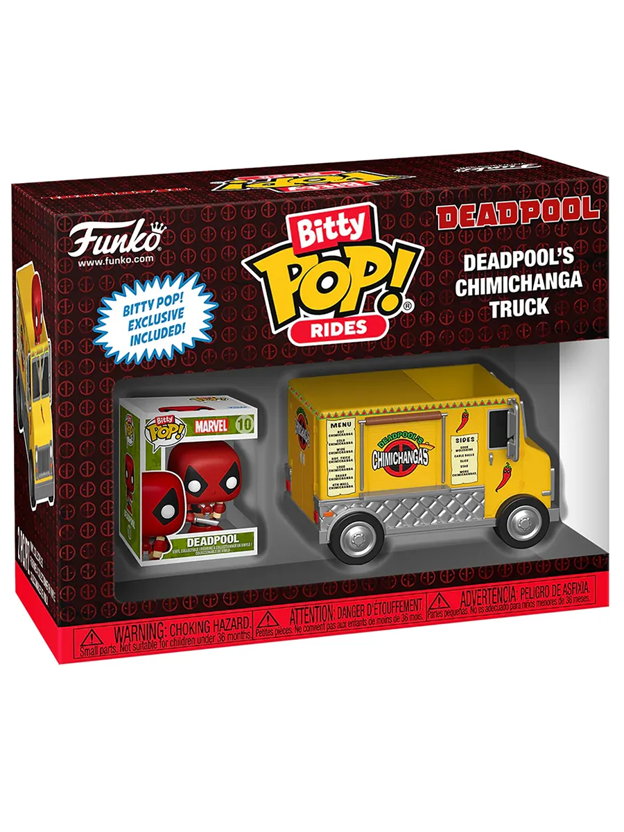 Фигурка Funko Bitty POP! Marvel Deadpool's Chimichanga Truck