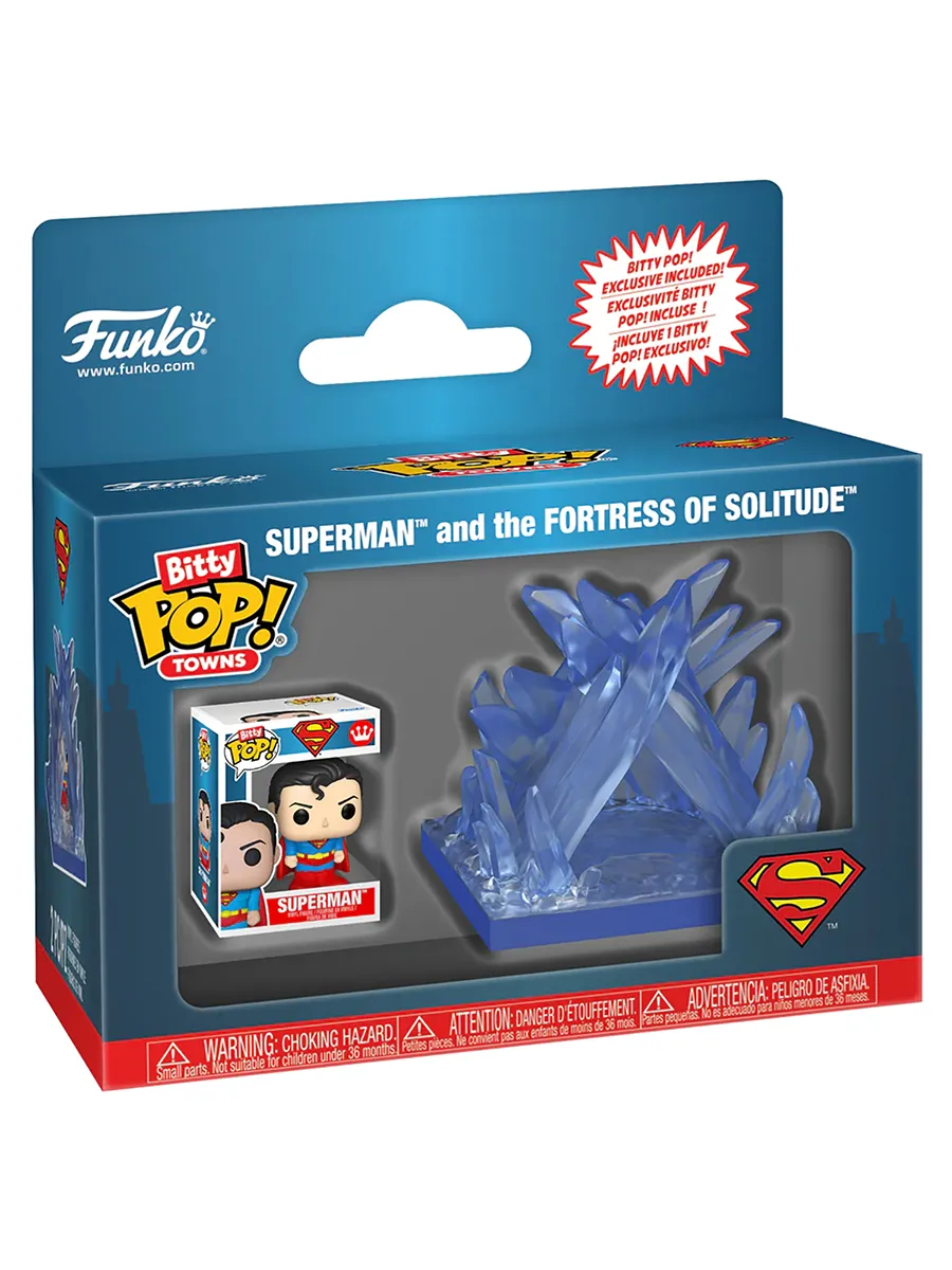 Фигурка Funko Bitty Superman and the Fortress of Solitude Фигурка Funko Bitty Superman and the Fortress of Solitude