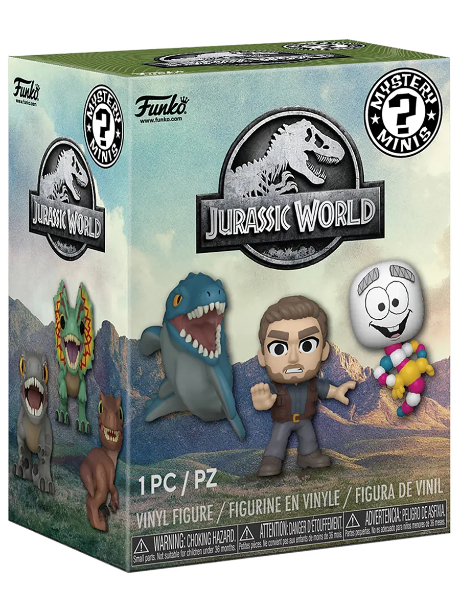 Фигурка Funko Mystery Minis Jurassic World 1 штука в ассорт