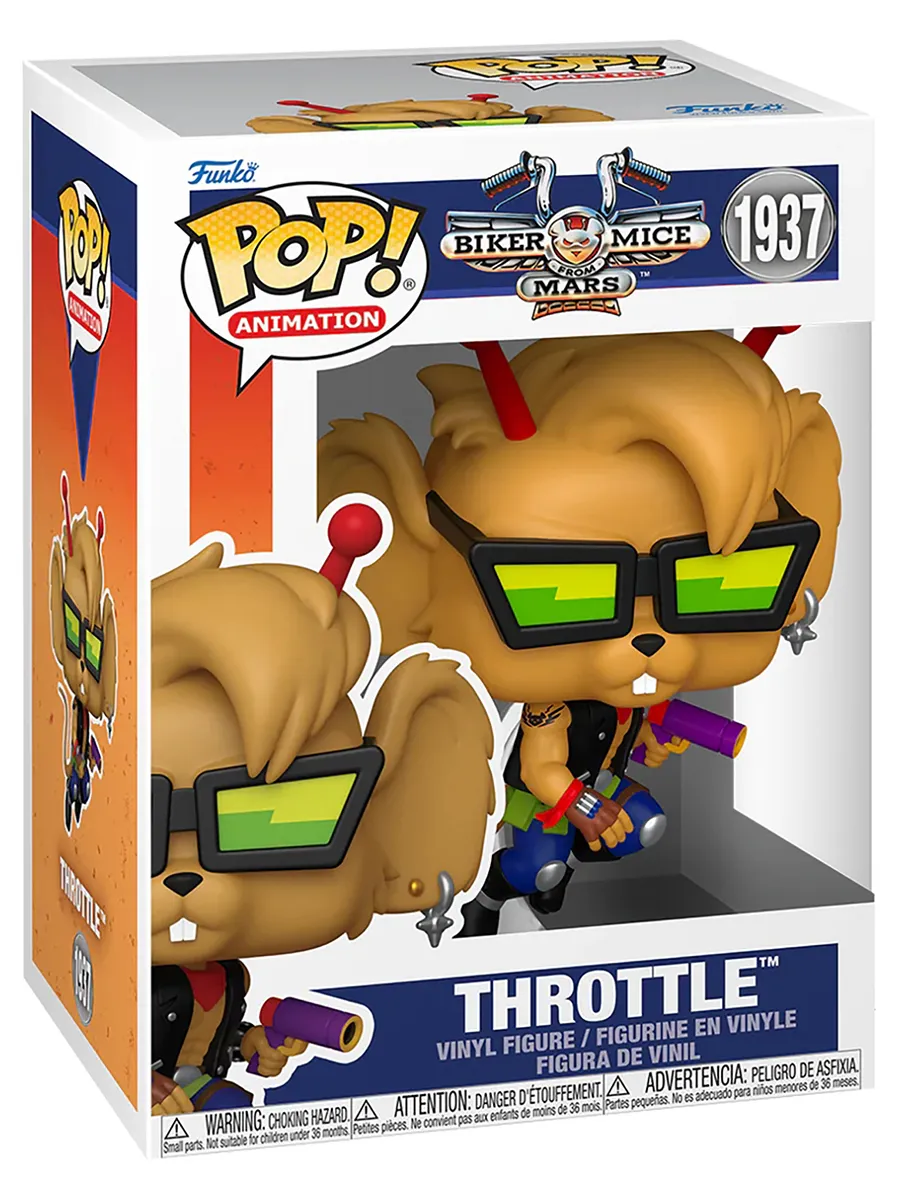 Фигурка Funko POP! Biker Mice from Mars Throttle (1937)