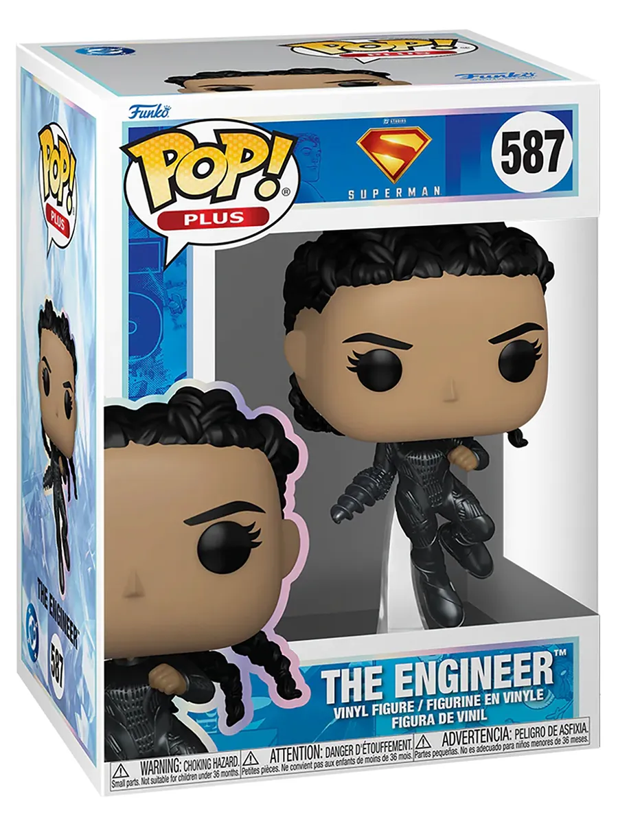 Фигурка Funko POP! Plus DC Superman 2025 The Engineer (587) Фигурка Funko POP! Plus DC Superman 2025 The Engineer (587)