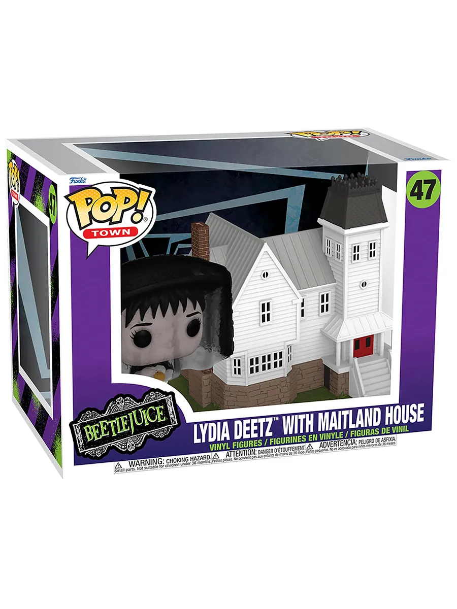 Фигурка Funko POP Beetlejuice Lydia Deetz w/ Maitland House